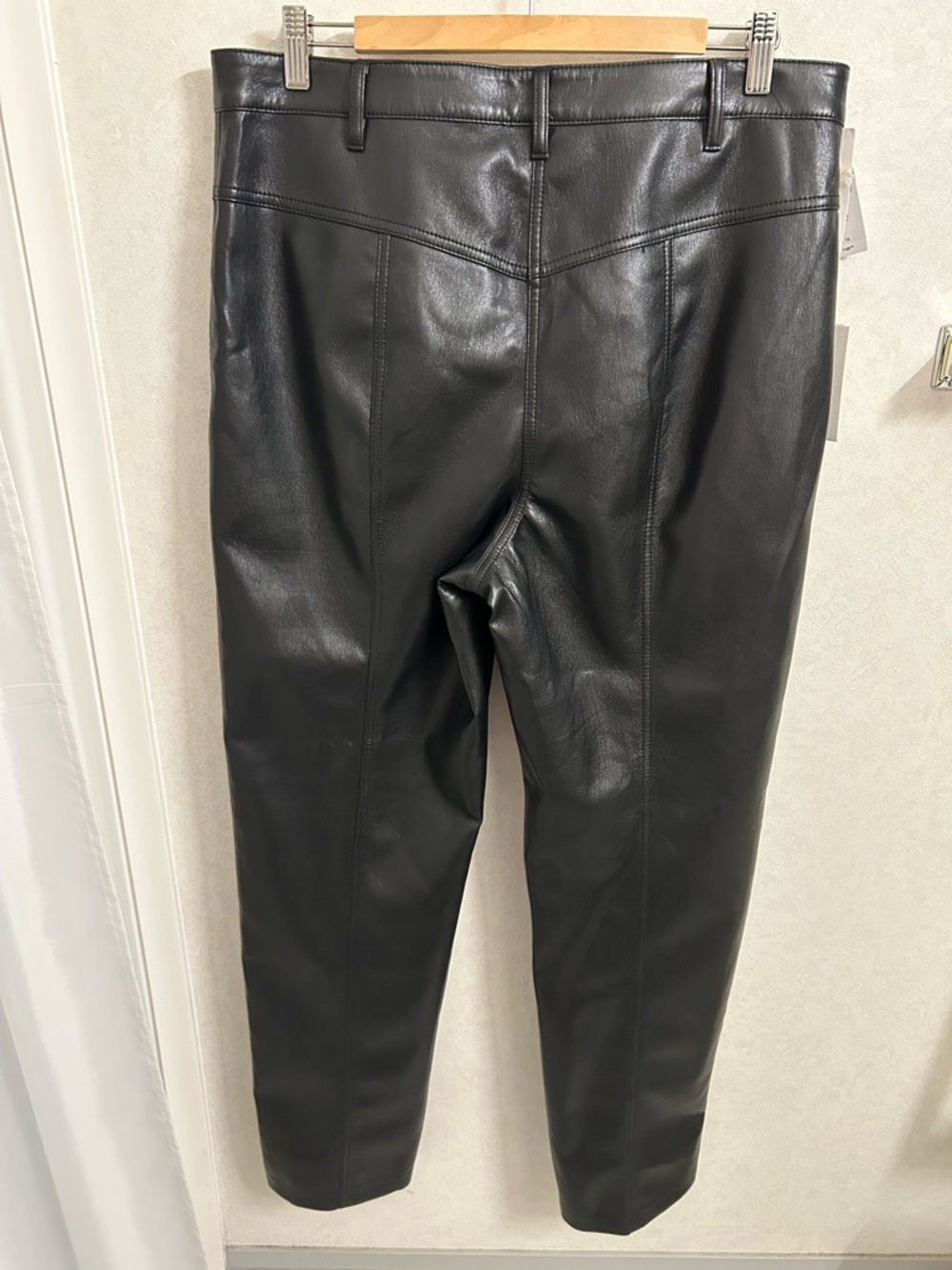 NWT! Wilfred Rebel High-waisted Vegan Leather pants size 16 - Picture 4 of 6